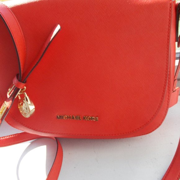 Michael Kors New Saffiano Leather Saffiano Handbag - Picture 10 of 14